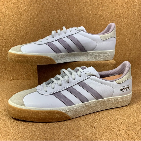adidas Other - Adidas Nora Gazelle ADV Skateboarding Shoes Men's Cloud White